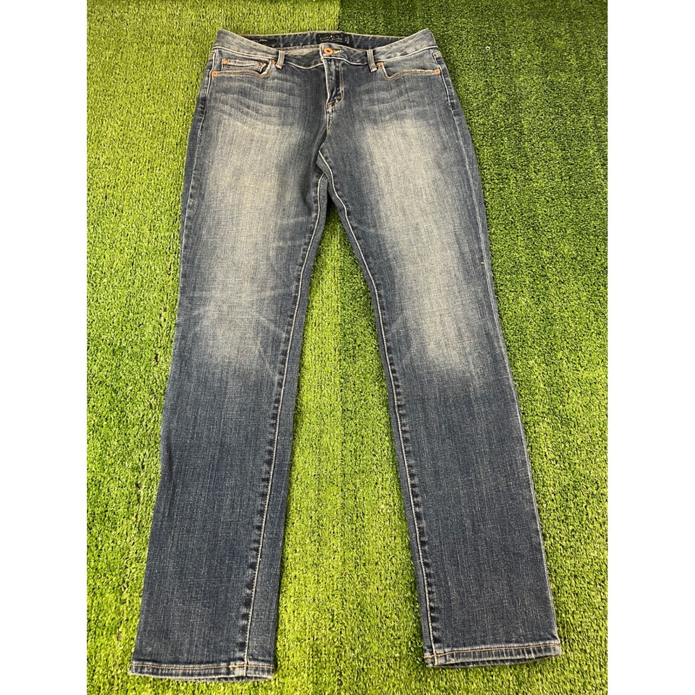 Lucky Brand Lolita‎ Skinny Jeans Medium Wash Blue Denim Womens 10/30 Regular